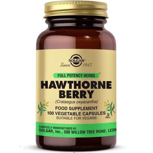 Solgar Hawthorne Berry 100 Kapsül - 1