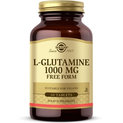 Solgar L-Glutamine 1000 mg 60 Tablet - 1