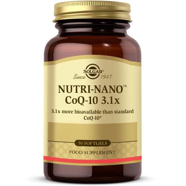 Solgar Nutri-Nano CoQ-10 3.1x 50 Kapsül - 1