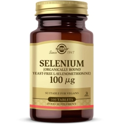 Solgar Seleno-6 (Selenyum) 100 mcg 100 Tablet - 1