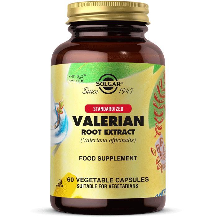 Solgar Valerian Root Extract 60 Kapsül - 1