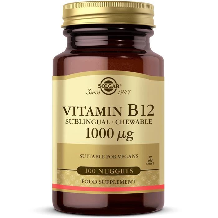 Solgar Vitamin B12 1000 mcg 100 Tablet - 1