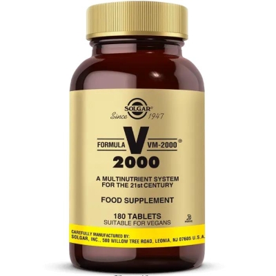 Solgar VM 2000 Multi Vitamin 180 Tablet - 1