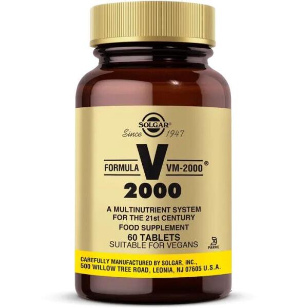 Solgar VM 2000 Multi Vitamin 60 Tablet - 1