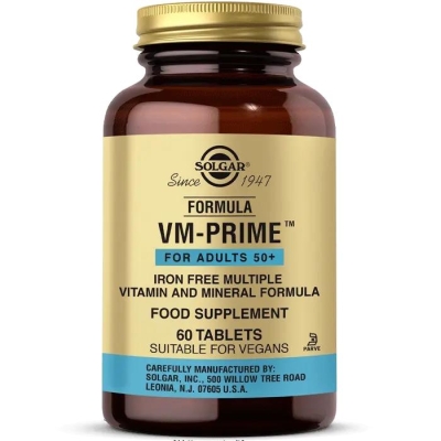 Solgar Vm Prime Multi Vitamin(+50 Yaş) 60 tablet - 1