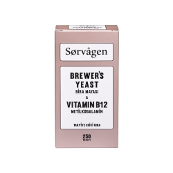 Sorvagen Brewers Yeast ve Vitamin B12 250 Tablet - 1