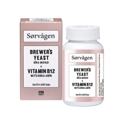 Sorvagen Brewers Yeast ve Vitamin B12 250 Tablet - 2