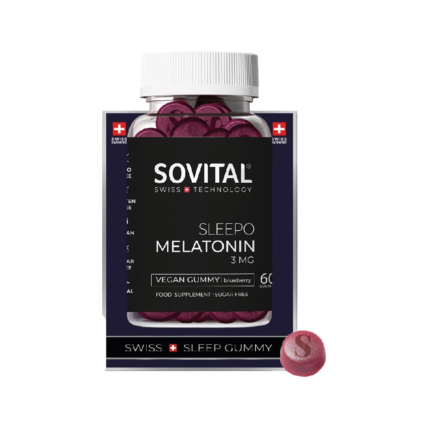 Sovital Sleepo Melatonin 60 Vegan Gummies - 1