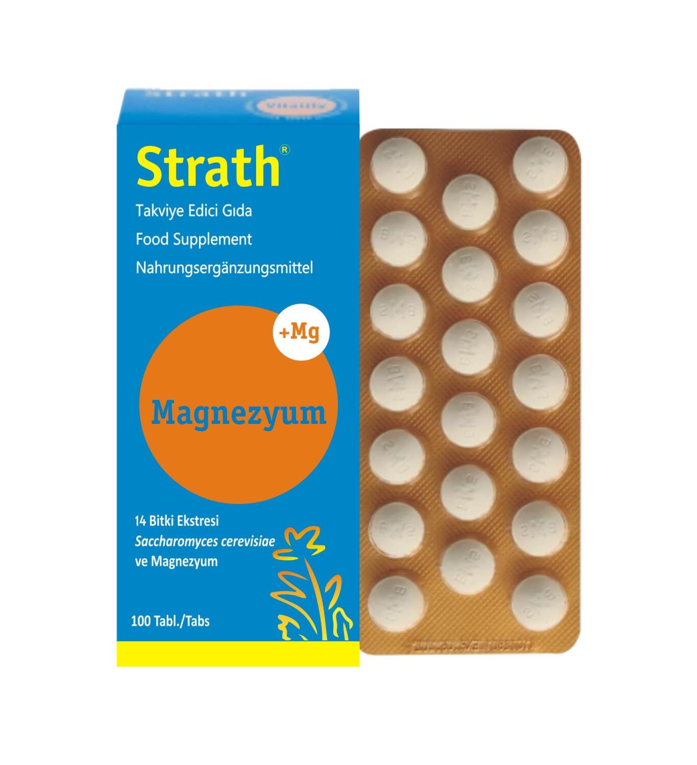 Strath Magnezyum 100 Tablet - 1