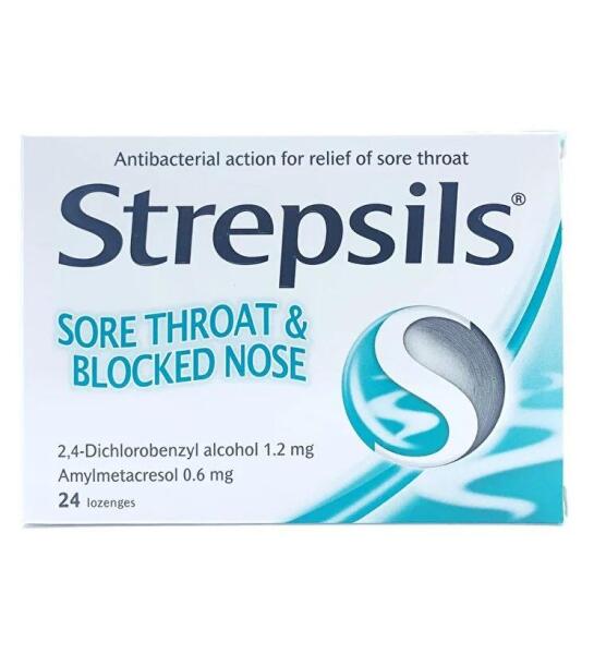 Strepsils Menthol 24 Pastil - 1