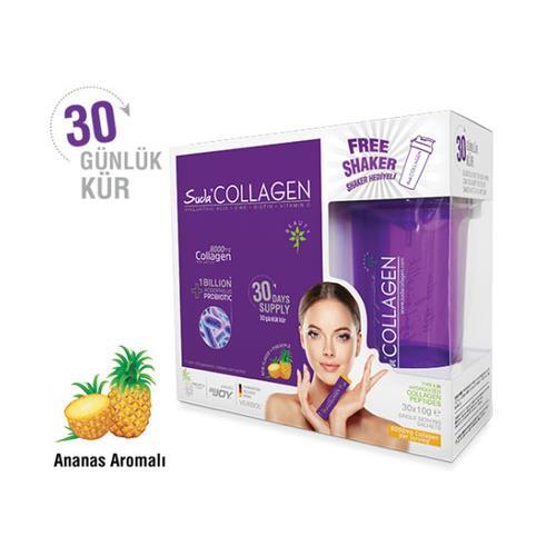 Suda Collagen + Probiotic Saşe 30x10 Gr Ananas Aromalı - 1