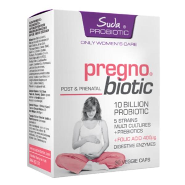 Suda Probiotic Pregno Biotic 30 Kapsül - 1