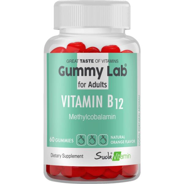 Suda Vitamin B12 Yetişkinler İçin 60 Gummies - 1