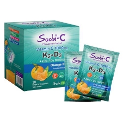 Suda Vitamin D Likit D3+K2 Takviye Edici Gıda 30 ml - 1