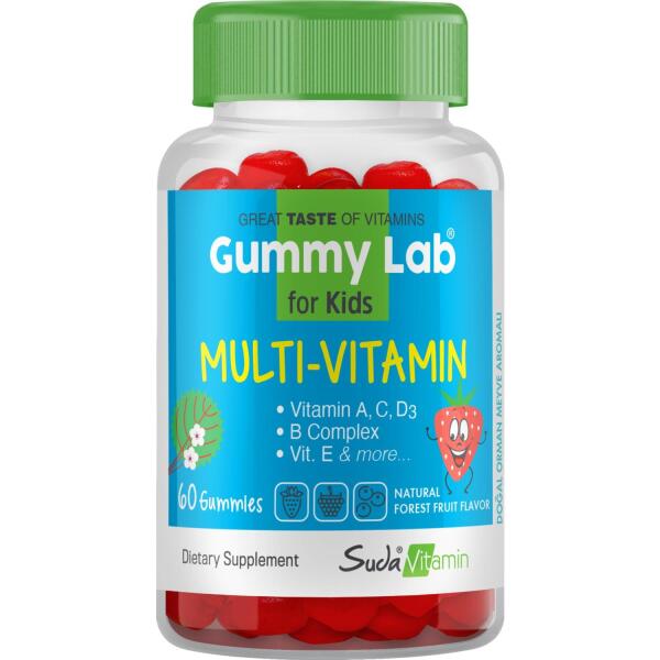 Suda Vitamin Multivitamin Çocuklar İçin 60 Gummies - 1