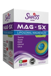 Swiss Bork Mag 5x Liposomal Magnesium 30 Vegan Kapsül - 1