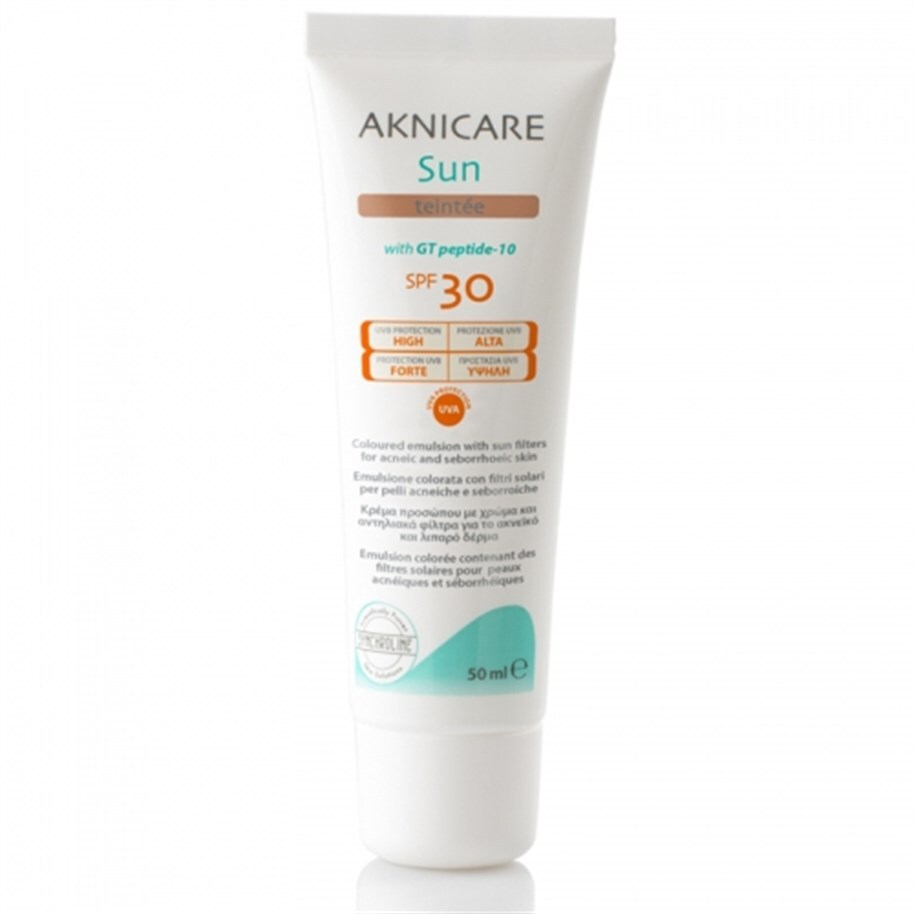 Synchroline Aknicare Sun Tinted Güneş Kremi Spf 30 50 ML - 1