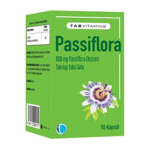 TabVitamins Passiflora 60 Kapsül - 1