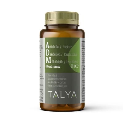 Talya Adm Artichoke Dandelion Milk Thistle 60 Kapsül - 1