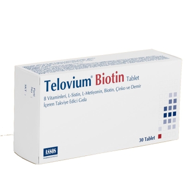 Telovium Biotin 30 Tablet - 1