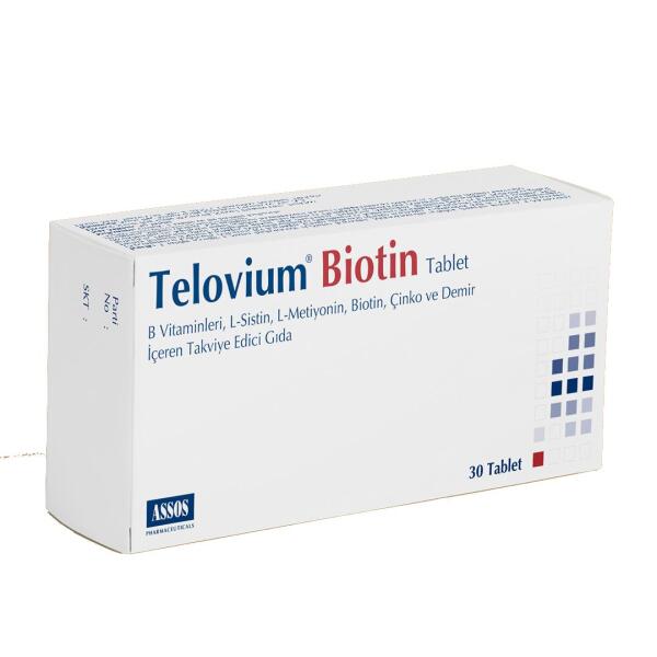 Telovium Biotin 30 Tablet - 1