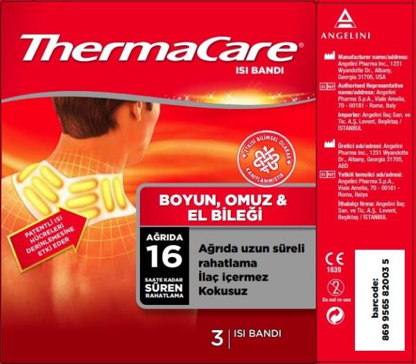 Thermacare Isı Bandı Boyun, Omuz & El Bileği - 1