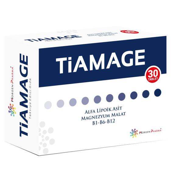 Tiamage Alfa Lipoik Asit 30 Tablet - 1