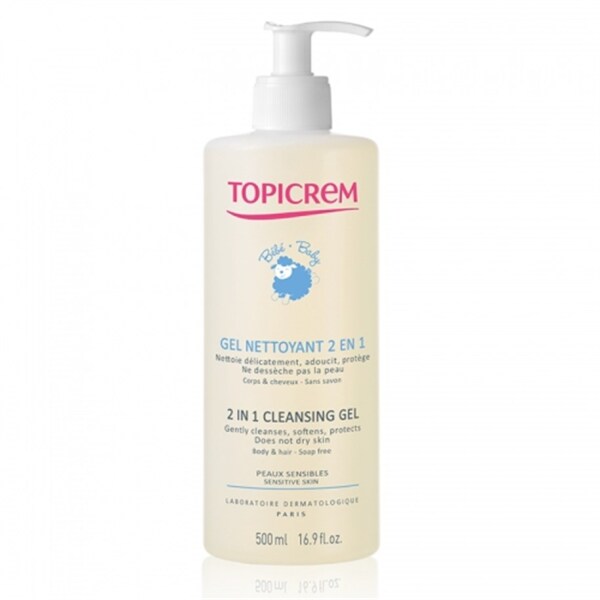 Topicrem 2 İn 1 Arada Cleansing Gel 500 Ml - 1