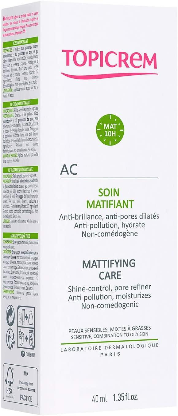 Topicrem AC Mattifying Care 40 ml - 4