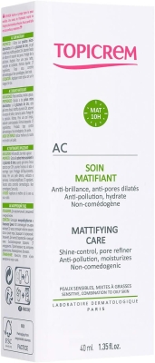 Topicrem AC Mattifying Care 40 ml - 4