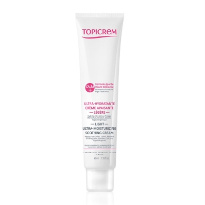 Topicrem Calm+ Ultra Moisturizing Soothing Light Cream 40 ml - 1