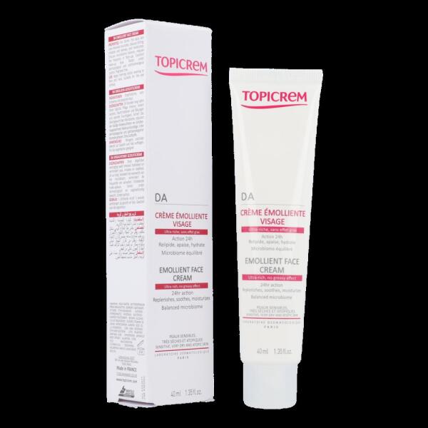 Topicrem DA Emollient Face Cream 40ml - 2