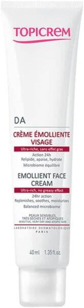 Topicrem DA Emollient Face Cream 40ml - 1