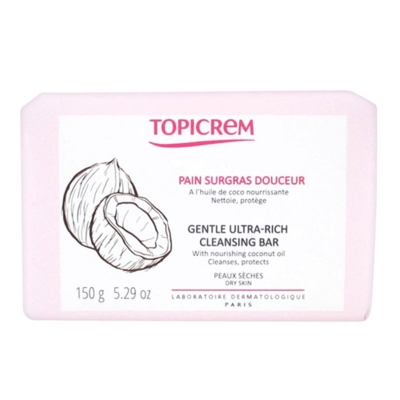 Topicrem Gentle Ultra Rich Cleansing Bar 150 gr - 1