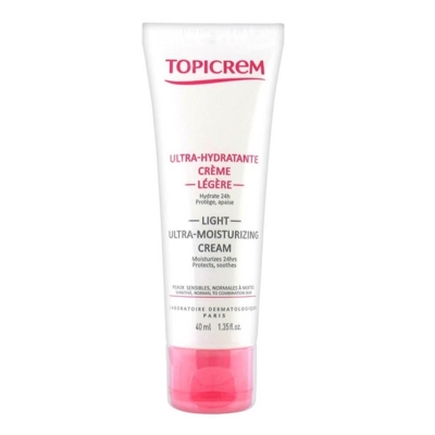 Topicrem Light Ultra Moisturizing Face Cream 40 ml Nemlendirici Krem - 1