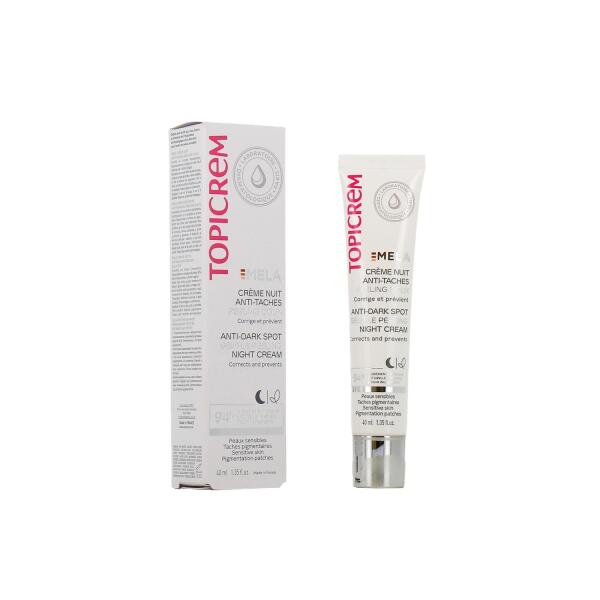 Topicrem Mela Anti Dark Spot Gentle Peeling Lekeli Ciltler İçin Gece Kremi 40 ml - 1