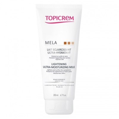 Topicrem Mela Lightening Ultra Moisturizing Milk 200 ml Vücut Nemlendirici - 1