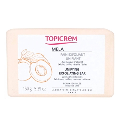 Topicrem Mela Unifying Exfoliating Bar 150 gr - 1