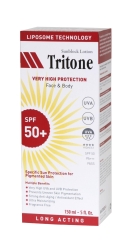 Tritone Sunblock Lotion Spf 50+ 150 ml Güneş Losyonu - 1