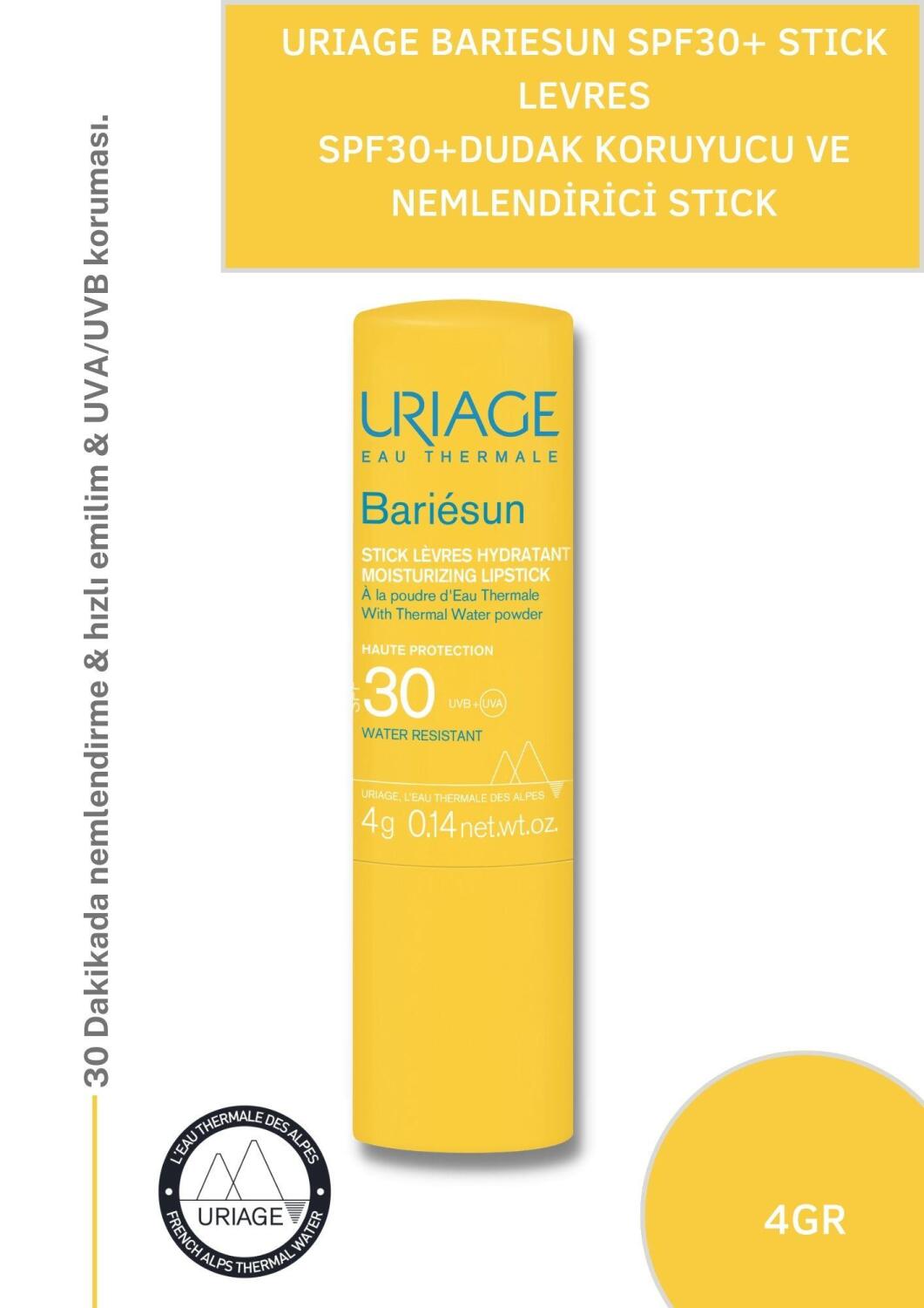 Uriage Bariesun Nemlendirici Lipstick SPF30 4g - 3