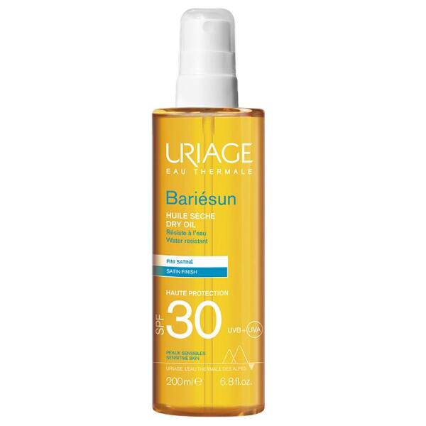 Uriage Bariesun Spf 30+ Dry Oil 200ml Vücut Için Güneş Yağı - 1