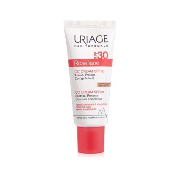 Uriage Roseliane CC Spf 30 40 ml Kızarık ve Hassas Ciltlere CC Krem Medium Tint - 1