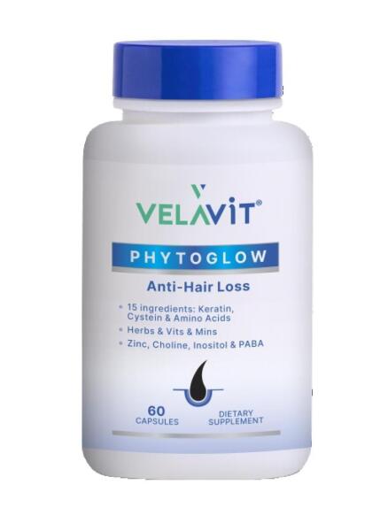 Velavit Phytoglow Anti Hair Loss 60 Kapsül - 1