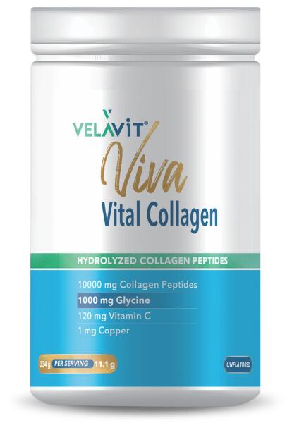 Velavit Viva Vital Collagen Toz Takviye Edici Gıda 334g - 1