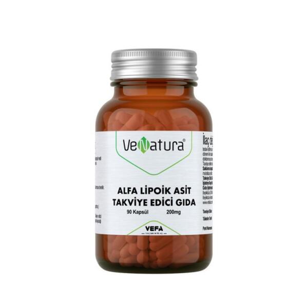 VeNatura Alfa Lipoik Asit 200 mg 90 Kapsül - 1