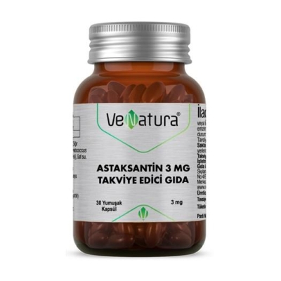 VeNatura Astaksantin 3 mg 30 Kapsül - 1