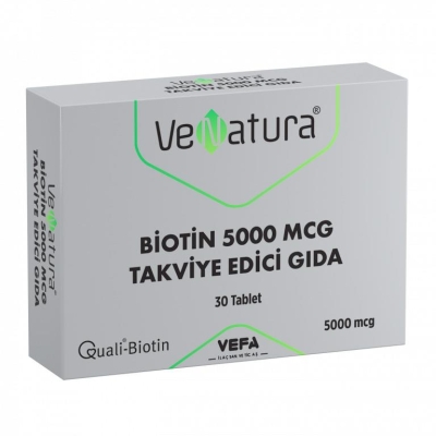 VeNatura Biotin 5000 mcg 30 Tablet - 1