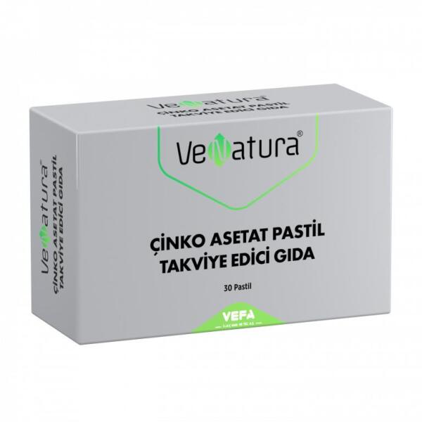 Venatura Çinko Asetat 30 Pastil - 1