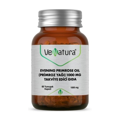 VeNatura Evening Primrose Oil (Primroz Yağı) 1000 mg 60 Kapsül - 1