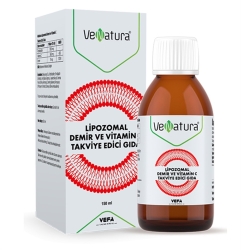 Venatura Lipozomal Demir ve Vitamin C Takviye Edici Gıda - 1